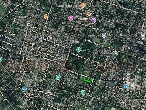 Terreno en Venta de 1200,0 m2