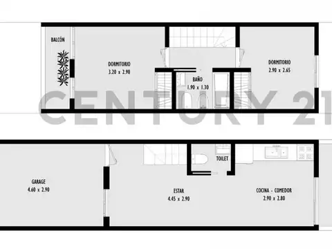 PH AL FRENTE DOS DORMITORIOS Y COCHERA