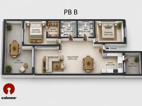 Departamento en Venta en Villa Saenz Peña, USD 138.000