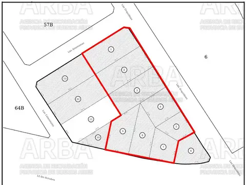 Terreno en Alquiler 85  mts Frente