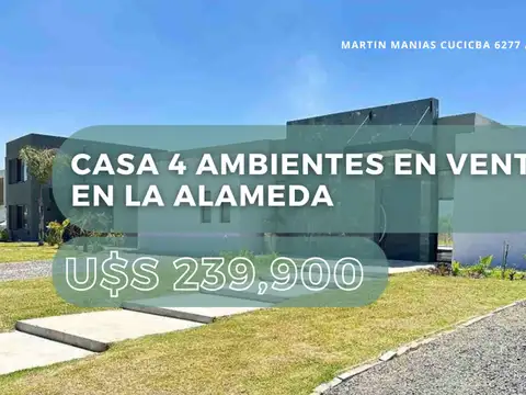 CASA 4 AMBIENTES EN VENTA EN LA ALAMEDA
