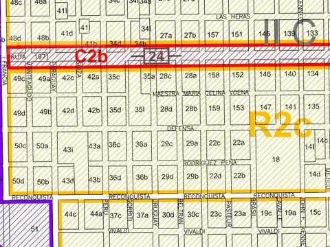 Terreno en Venta 15  mts Frente