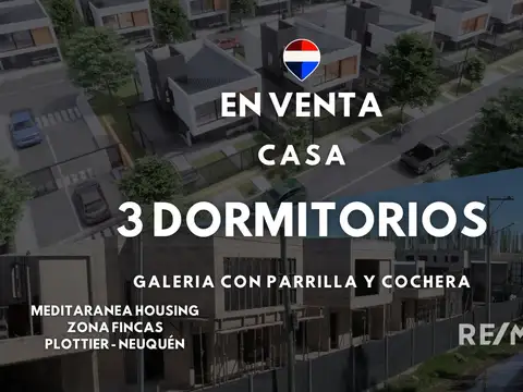 CASA 3 DORMITORIOS MEDITERRÁNEA HOUSING PLOTTIER