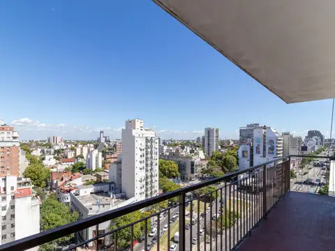 VENTA depto 4 ambientes - piso 12 frente en Núñez - posibilidad de cochera en misma manzana