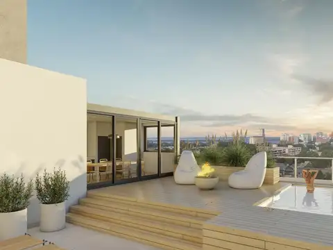 Departamento 3 ambientes con 1 baño