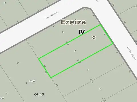 Terreno en venta - 972Mts2 - El Trébol, Ezeiza