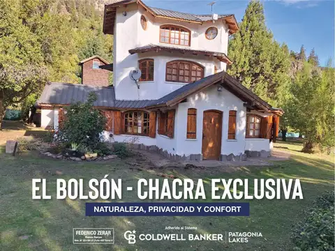 Exclusiva Chacra de 6 Hectáreas con Residencia Premium - Naturaleza, Privacidad y Confort – El Bolsó