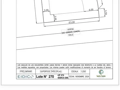 Lote interno en Venta en el Barrio Santo Tomás, Pilar, GBA Norte