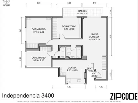 Departamento en Venta de 4 ambientes