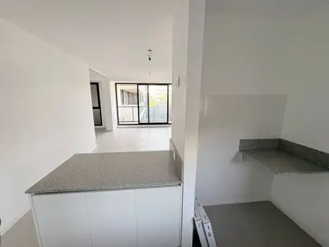 Departamento 2 ambientes con 2 baños