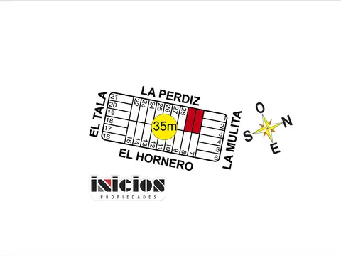 2 Lotes juntos o separados en Pavón - B722