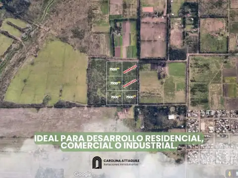 Terreno en Venta 260  mts Fondo