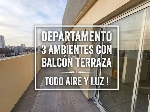 DEPARTAMENTO TRES AMBIENTES VILLA CRESPO