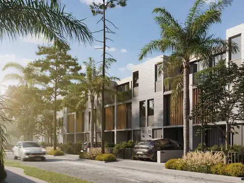 Tríplex 2/3 dorm jardín parrilla Brickell Sunny