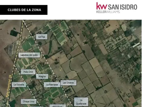 CAMPO EN ZONA POLO 10 HECTAREAS EN EL CORAZON DEL POLO