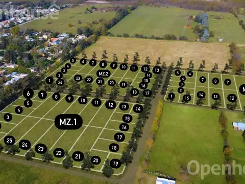 VENTA - LANZAMIENTO -LOTES EN BARRIO CASUARINAS DE MANZANARES-