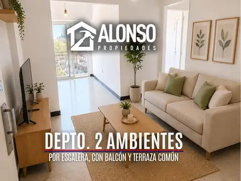 Venta - Departamento 2 Ambientes con Balcón - Piñeyro