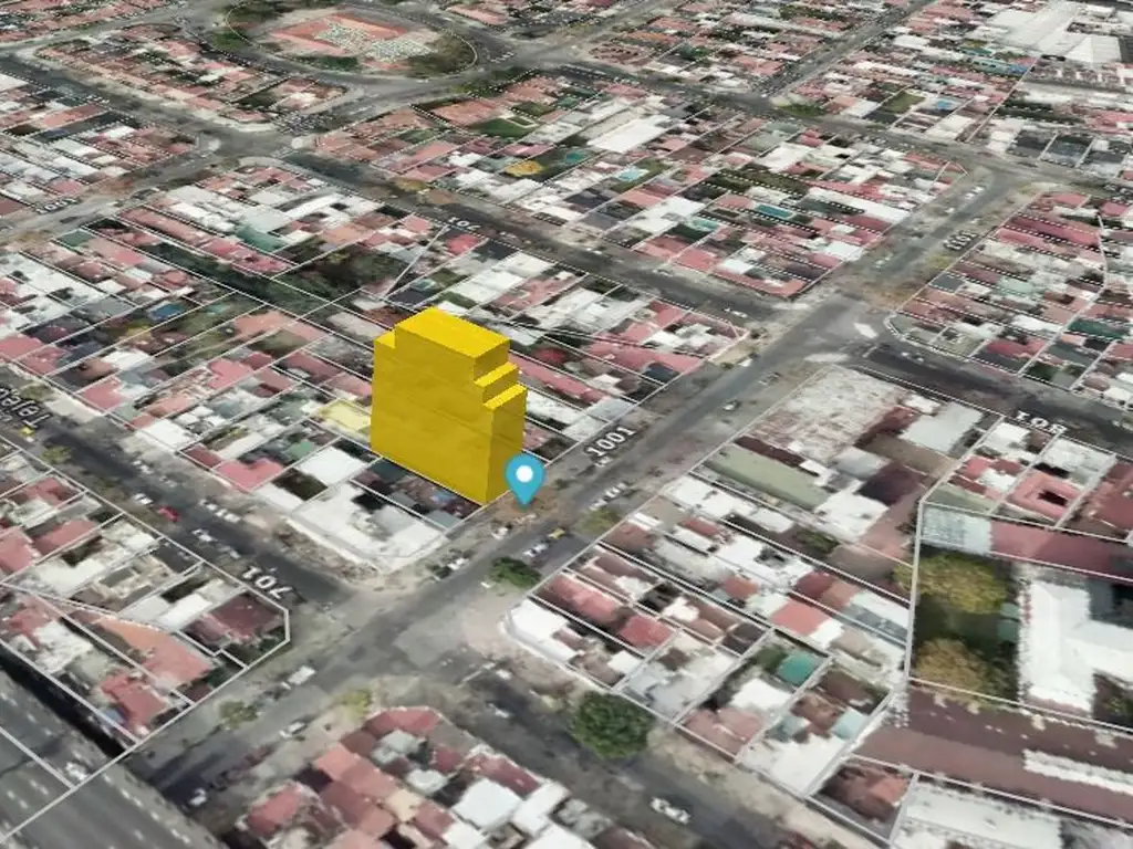 Mínimo anticipo y cuotas en pesos de 1 Unidades en Parque Chacabuco