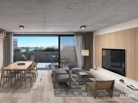 Departamento 4 ambientes con 2 baños