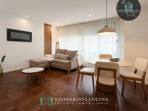 DEPARTAMENTO 3 AMB - AL FRENTE - RECICLADO Y AMUEBLADO