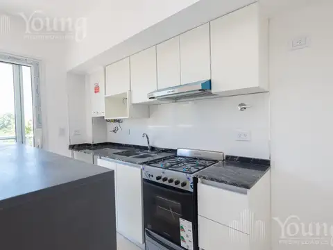 Departamento 2 ambientes con 1 baño