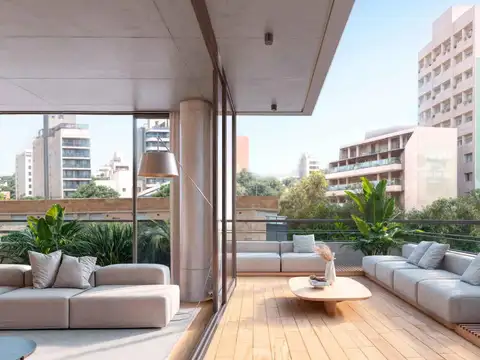 Departamento de cuatro ambientes en Nuñez con terraza privada