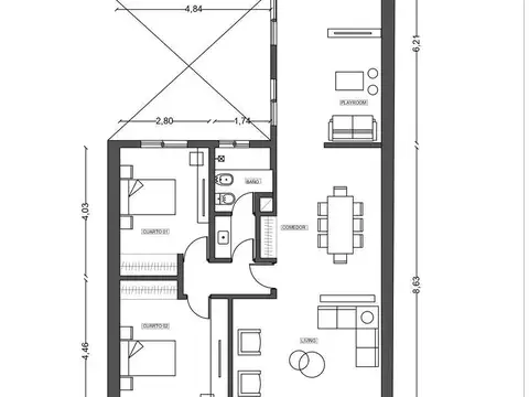 Departamento en Venta en Recoleta, USD 380.900