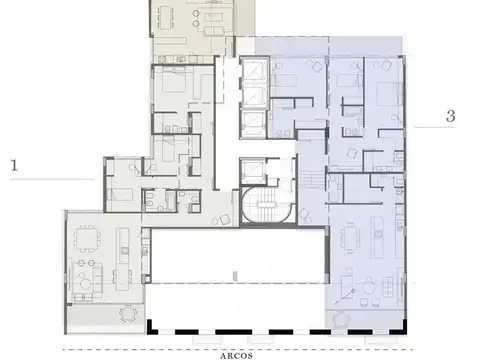 Venta departamento 4 ambientes con balcón en Belgrano