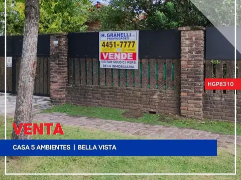 Casa en Venta en Bella Vista, Partido de San Miguel