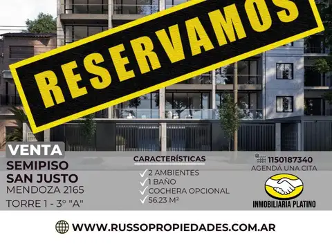 Venta Semipiso 2 Ambientes San Justo