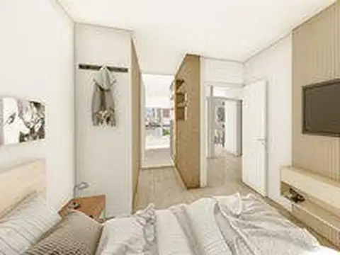 Departamento 2 ambientes con 1 baño