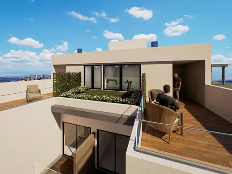 Departamento en Sarmiento 3300 de tres ambientes en pozo