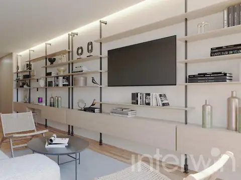 Departamento 2 ambientes con 1 baño