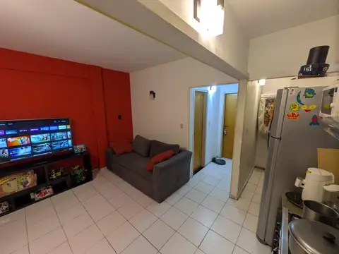 Departamento 2 ambientes con 1 baño