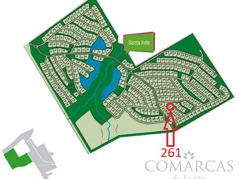 Lote 261. Barrio Santa Inés, Comarcas de Luján.