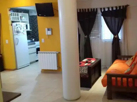 Departamento 2 ambientes con 2 baños
