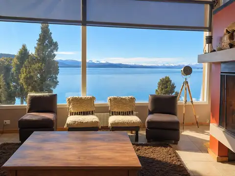 Alquiler residencia sobre costa del lago bariloche
