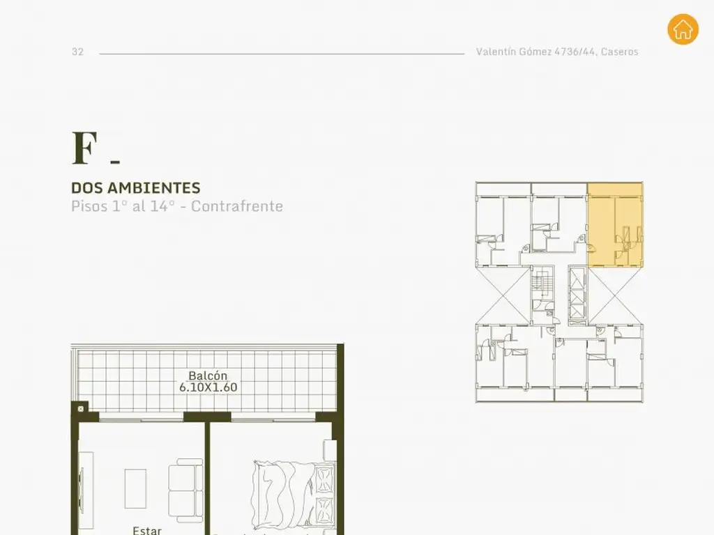 Venta departamentos Valentín Gómez Caseros - Foto 16