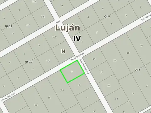 Terreno en Venta en Valle Verde, USD 62.000