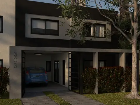 Casa dúplex en venta de tres dormitorios a estrenar en San Lorenzo.