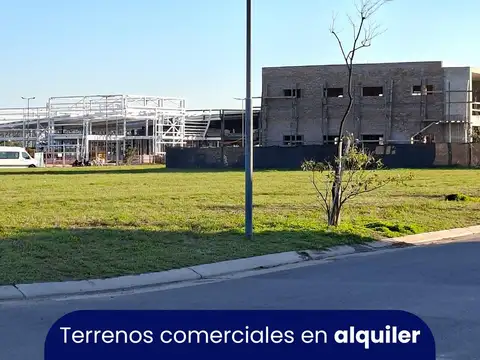 Terreno en Alquiler 15  mts Frente