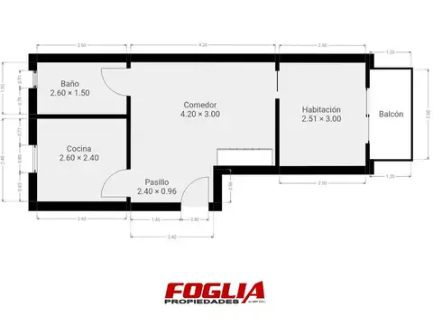 Departamento en Venta de Monoambiente