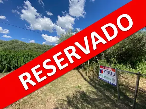 Quinta con casa a terminar en Las Chacras, traslasierras.