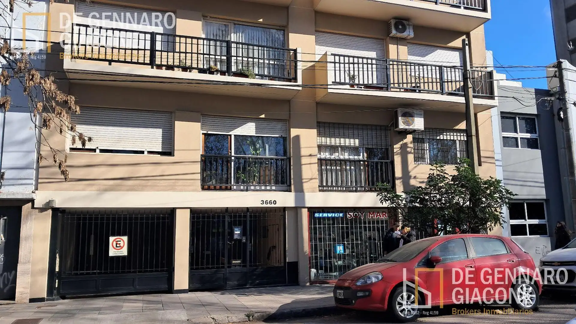 Departamento 2 amb, 47m² con patio — Centro