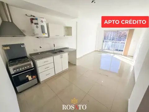Venta departamento 2 ambientes con balcón y cochera en Flores Norte - Apto crédito