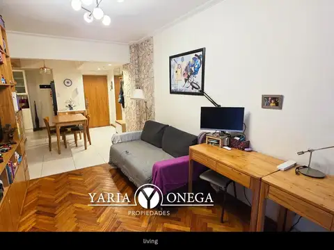 Departamento 3 ambientes con 1 baño