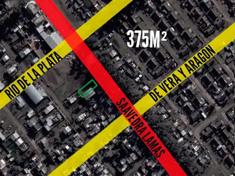 Terreno en venta - 375Mts2 - Moreno