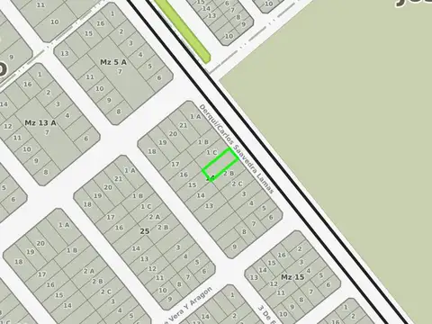 Terreno en Venta 12  mts Frente