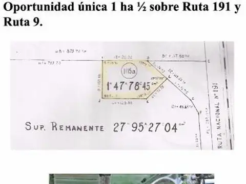 Campo en Venta Agricola