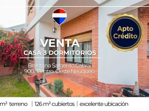 Casa en Venta en Neuquen, Confluencia